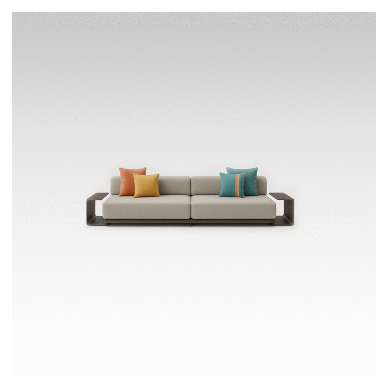 OASIS Divano Outdoor con Tavolini | Lusso Moderno per Dubai e Medio Oriente