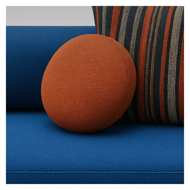 AZUR Divano Curvo Outdoor Blu Reale | Lusso per Hotel, Ville e Rooftop