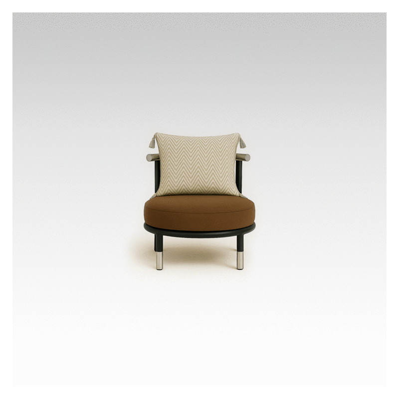 TESS Poltrona da Esterno | Design Asiatico di Lusso per Ville e Hotel in Medio Oriente