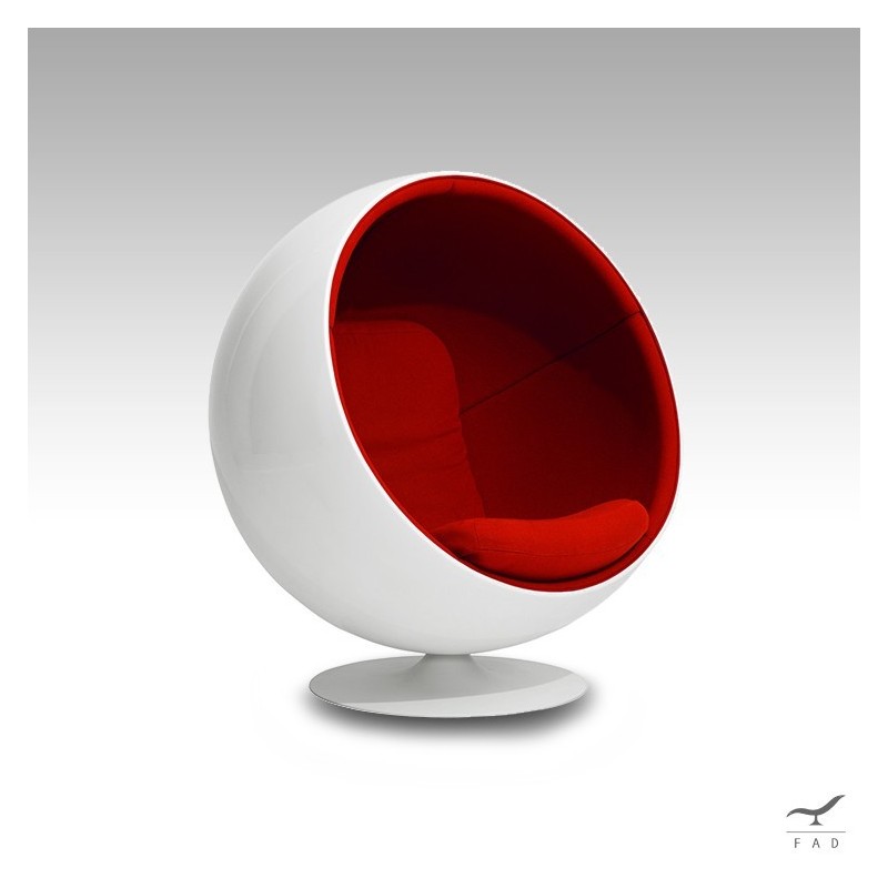 Sedia design Ball Chair - Icona moderna del design - Ampia scelta colori