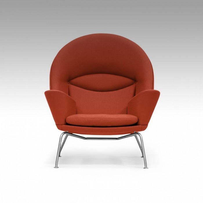 Oculus Armchair Replica with Stainless Steel Legs - Eye Design - Buy Online