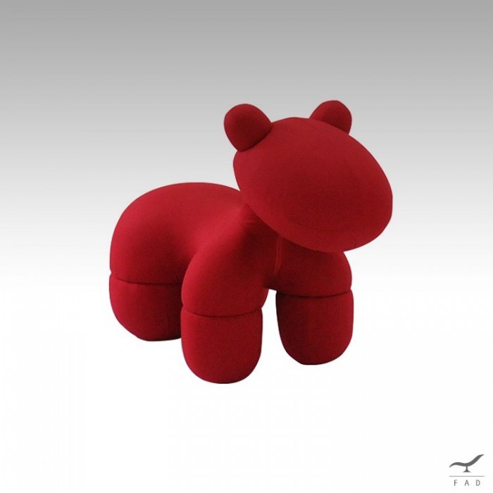 Sedia ispirata al Pony Chair - Design ludico di Eero Aarnio