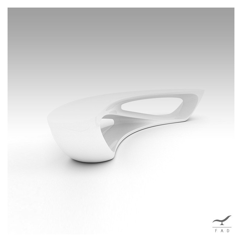 Luxury Modern Bench | Curved Design | Softened Corners | US Free Shipping