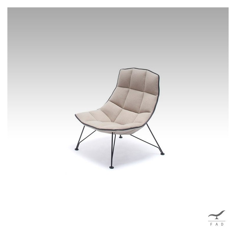 Lounge Chair ispirata a Mies van der Rohe - Collezione Jehs + Laub per KnollStudio