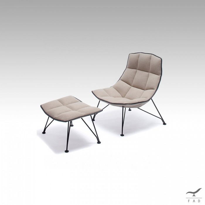 Modern Lounge Chair inspired by Mies van der Rohe - KnollStudio Collection