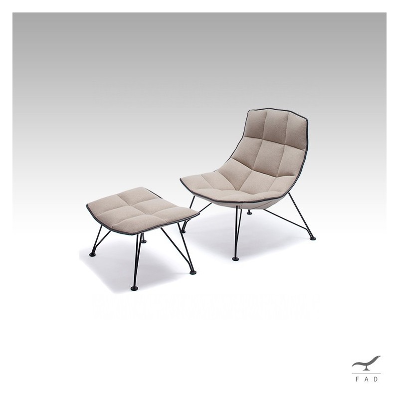 Lounge Chair ispirata a Mies van der Rohe - Collezione Jehs + Laub per KnollStudio