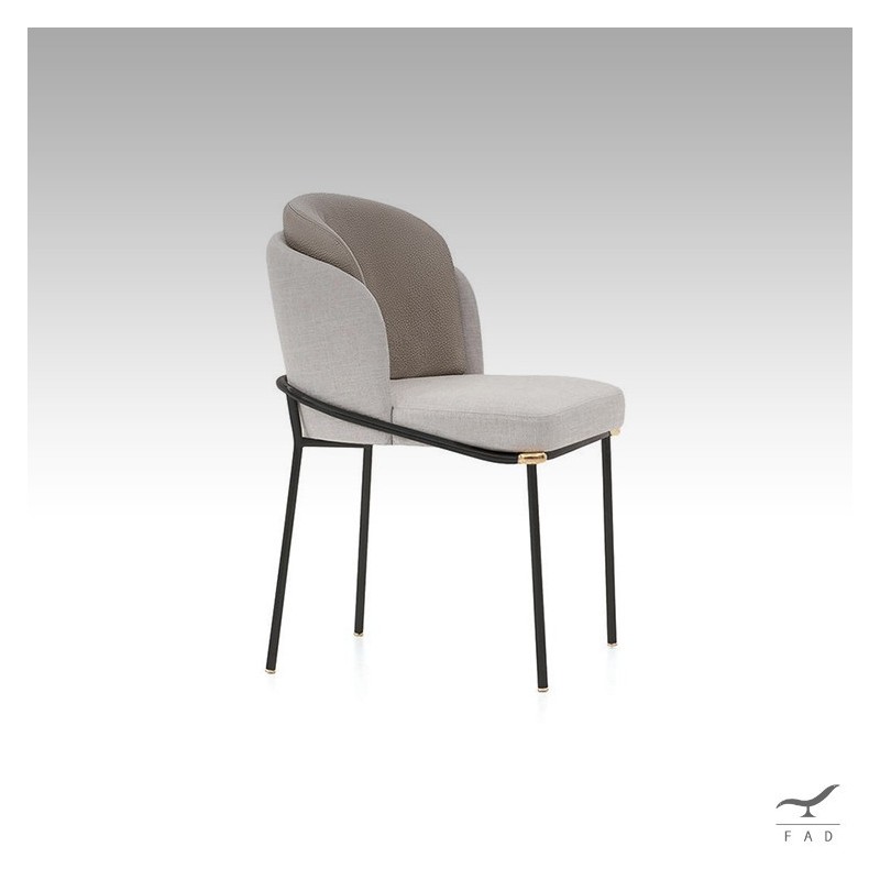 Fil Noir Chair - Elegant Metal Chair for Comfort & Style | Buy Now