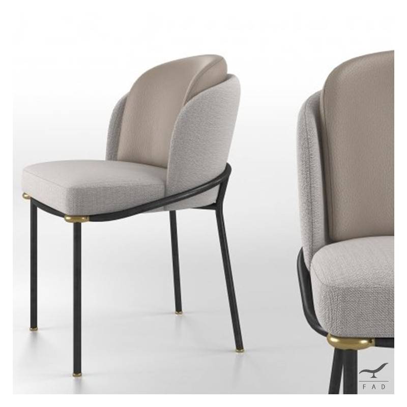 Fil Noir Chair - Elegant Metal Chair for Comfort & Style | Buy Now