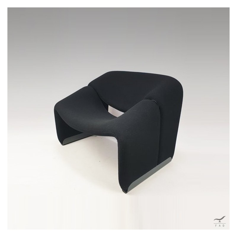 Sedia Pierre Paulin anni 80: design volumentrico ed espressionista