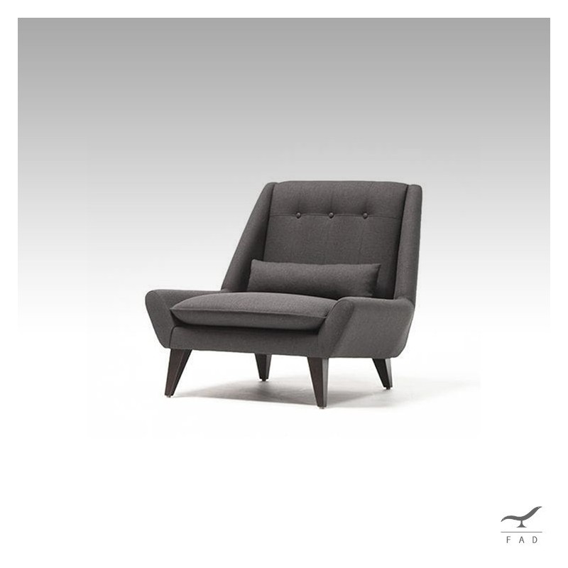 Sedia Palms chair - Comoda sedia nordica in tessuto per arredamento moderno