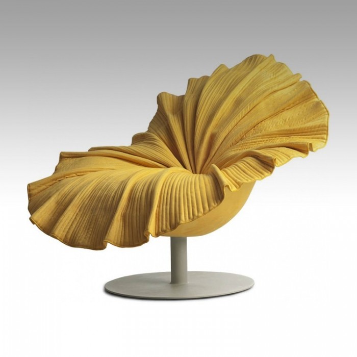 Modern Tulip Design Easy Chair - Organic Shape | Buy Bloom Chair Online
