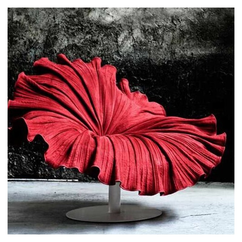 Sedia Bloom Easy Chair - Design ispirato a un tulipano