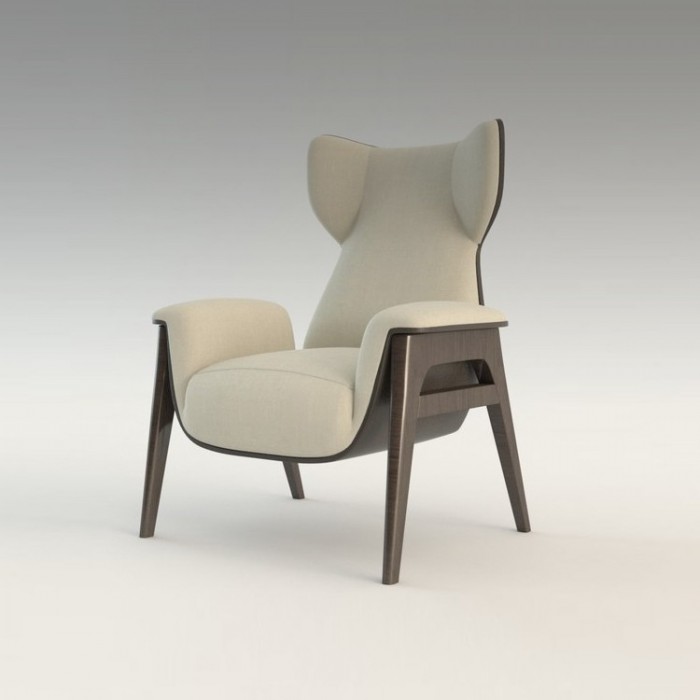 Chair inspired by the Fendi Cerva model