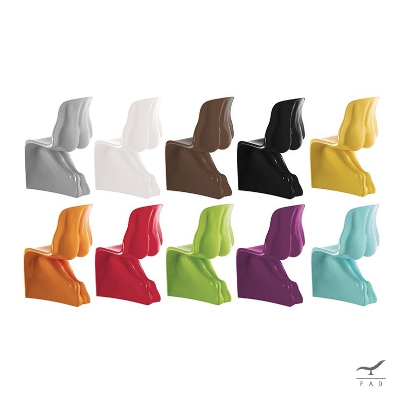 Him & Her Chairs – Anatomical Designer Seating in Polyethylene | FADESIGN