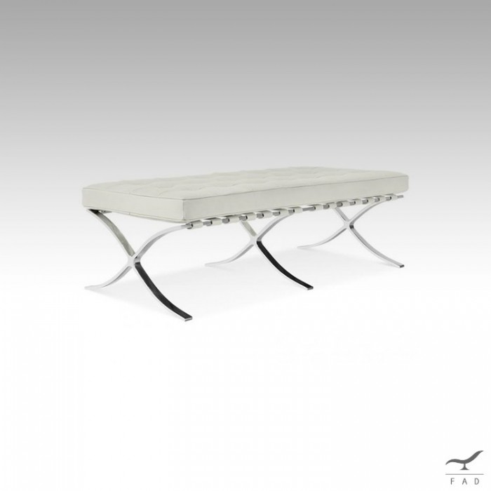 Inspired by barcelona ottoman 2 seat model