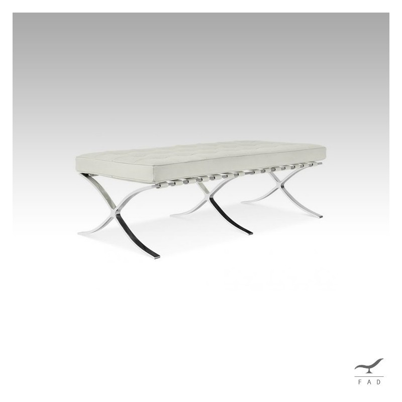 Ottoman Barcelona Inspired Stool - Elegant and Comfortable Design