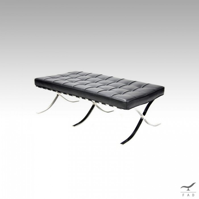 Ottoman Barcelona Inspired Stool - Elegant and Comfortable Design