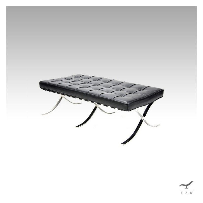 Ottoman Barcelona Inspired Stool - Elegant and Comfortable Design