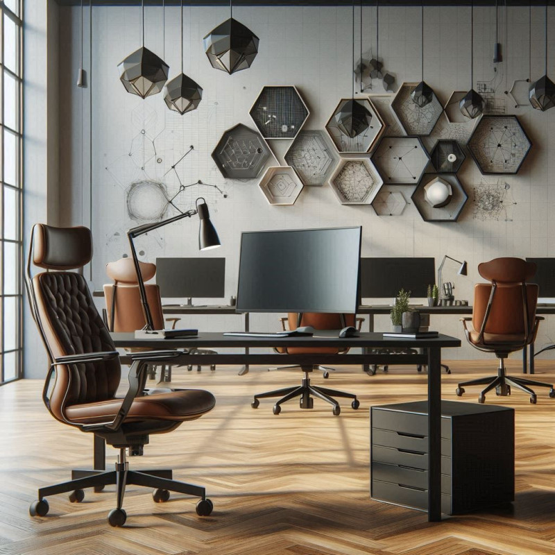 Design Chairs for Offices: Ergonomic Comfort and Professional Elegance